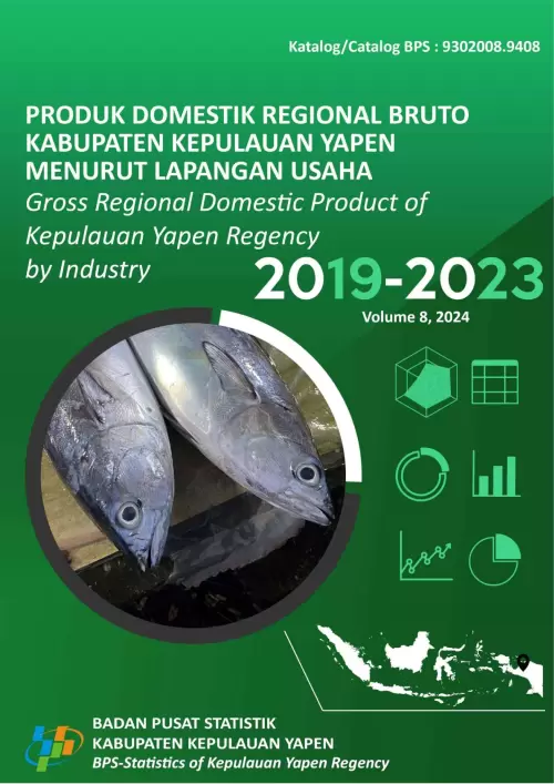 Produk Domestik Regional Bruto Kabupaten Kepulauan Yapen Menurut Lapangan Usaha 2019-2023
